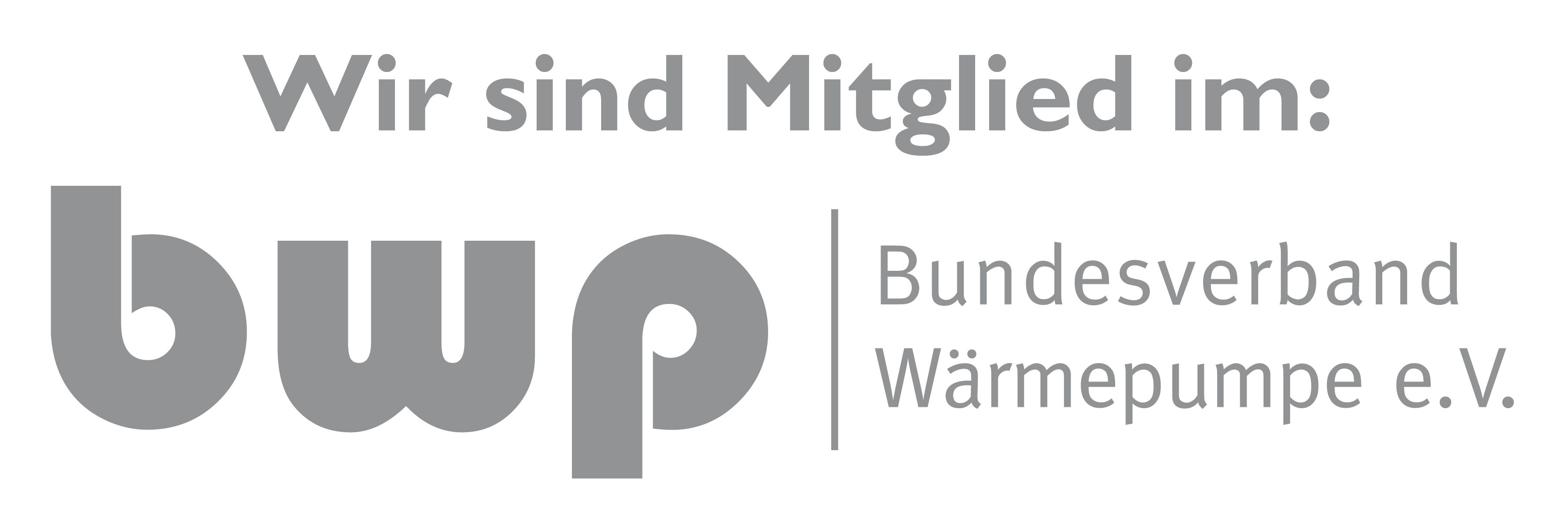 Mitglied im Bundesverband Wärmepumpe (BWP) e. V.