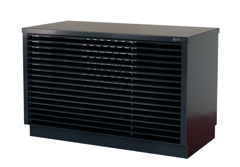OVUM AirCube Außeneinheit in dunkler Ausführung